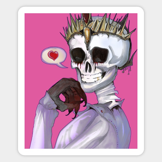 Fabulous Lich Magnet by FishWithATopHat